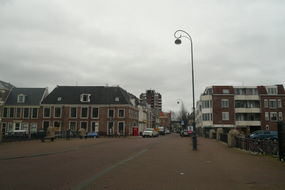 319 Lege straat in het centrum van Haarlem, 2020-03