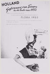 5606 Reclamefolder Flora 1953 in Groenendaal., 1953-03-14-1953-05-14