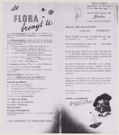 5607 Reclamefolder Flora 1953 in Groenendaal., 1953-03-14-1953-05-14