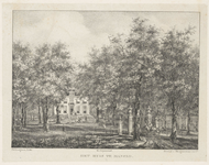 42592 Heemstede. Huis te Manpad, oostzijde., 1835-1840
