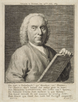 49665 Portret van Pieter Langendijk, geboren Haarlem 1683, overleden Haarlem 1756. Dichter, ...