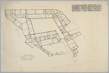 303 2 Plattegronden van het Burger-Weeshuis te Amsterdam. 53 x 80 en 50 x 75 cm. G(492.629.005)38, 1920-1930