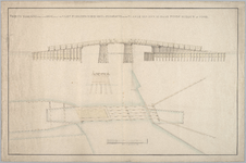 40 Project tekening van een brug over de vaart tusschen Buiksloot en Purmerend in de plaats van een aldaar zijnde ...
