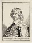 2381 Portret van Salomon de Bray. Houtsnede, rechtsonder gesigneerd., 1664-1667