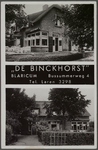 9151 Pension de Binckhorst aan de Bussumerweg 4, van eigenaresse Mevr. J.G. Gieltjes, 1940-1940-08