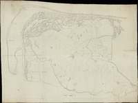 1009 Grote kaart van Texel, 1809, 1810 van het Eijerland, 1809 West boven.2 kaarten: handschrift; 86 x 120 cm, 95 x ...