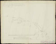 1026 Kaart van het Horntje op het eiland Texel Kaart behoort bij de tabel van de grondpeilingen in 1824 en 1825.1 ...