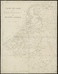 107 Carte gÂ‚nÂ‚rale des grandes communications du Royaume des Pays-Bas 1 kaart: kopergravure; dressÂ‚e et gravÂ‚e par ...