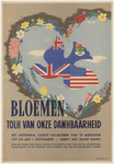 16BB Bloemen - tolk van onze dankbaarheidCollectie-affiche van het comité Bloemen - Tolk van onze dankbaarheid ., ...