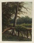 NL-HlmNHA_359_1663 Spaanderswoud. 1 topogr. schilderij: olieverf op linnen. z.s. 231 x 171 mm, 1879-10