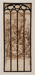 4293 Ontwerp voor een gebrandschilderd kerkglas in de Oosterkerk, met het wapen van Holland, 1703. 1 topogr. tek.: pen ...