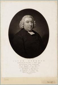 104 Portret van Jacob Dermout, 1807