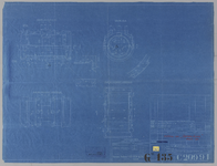 599BB blauwdruk doorsnede, 1940